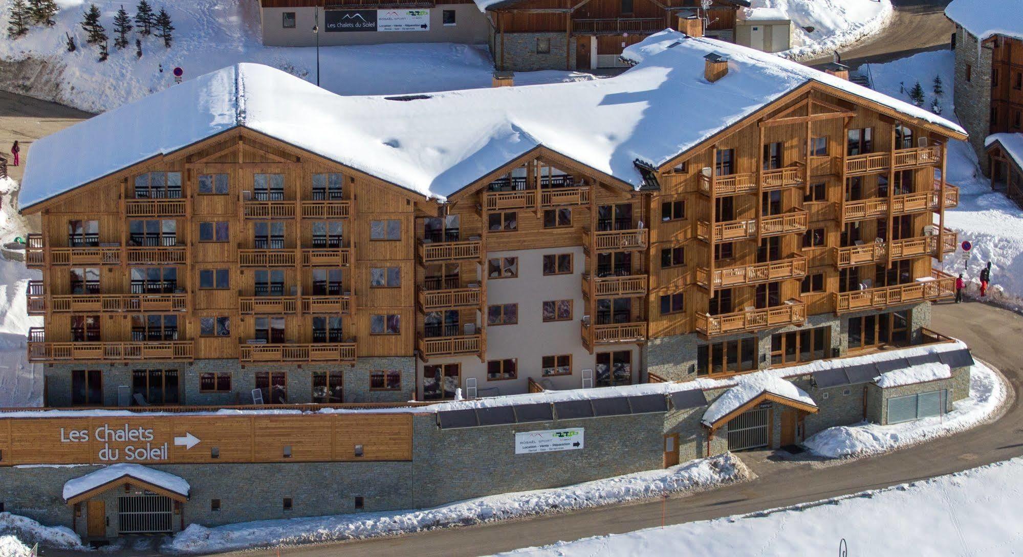 סן-מרטין-דה-בלוויל Cgh Residences & Spas Les Chalets Du Soleil Authentiques מראה חיצוני תמונה